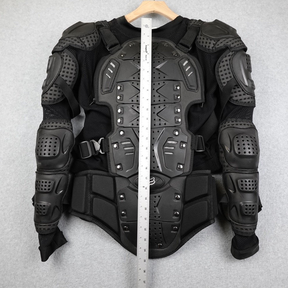 Fox Racing Titan Sport Jacket Motocross/Mountain Bike Body Armor Black Large - Picture 13 of 16